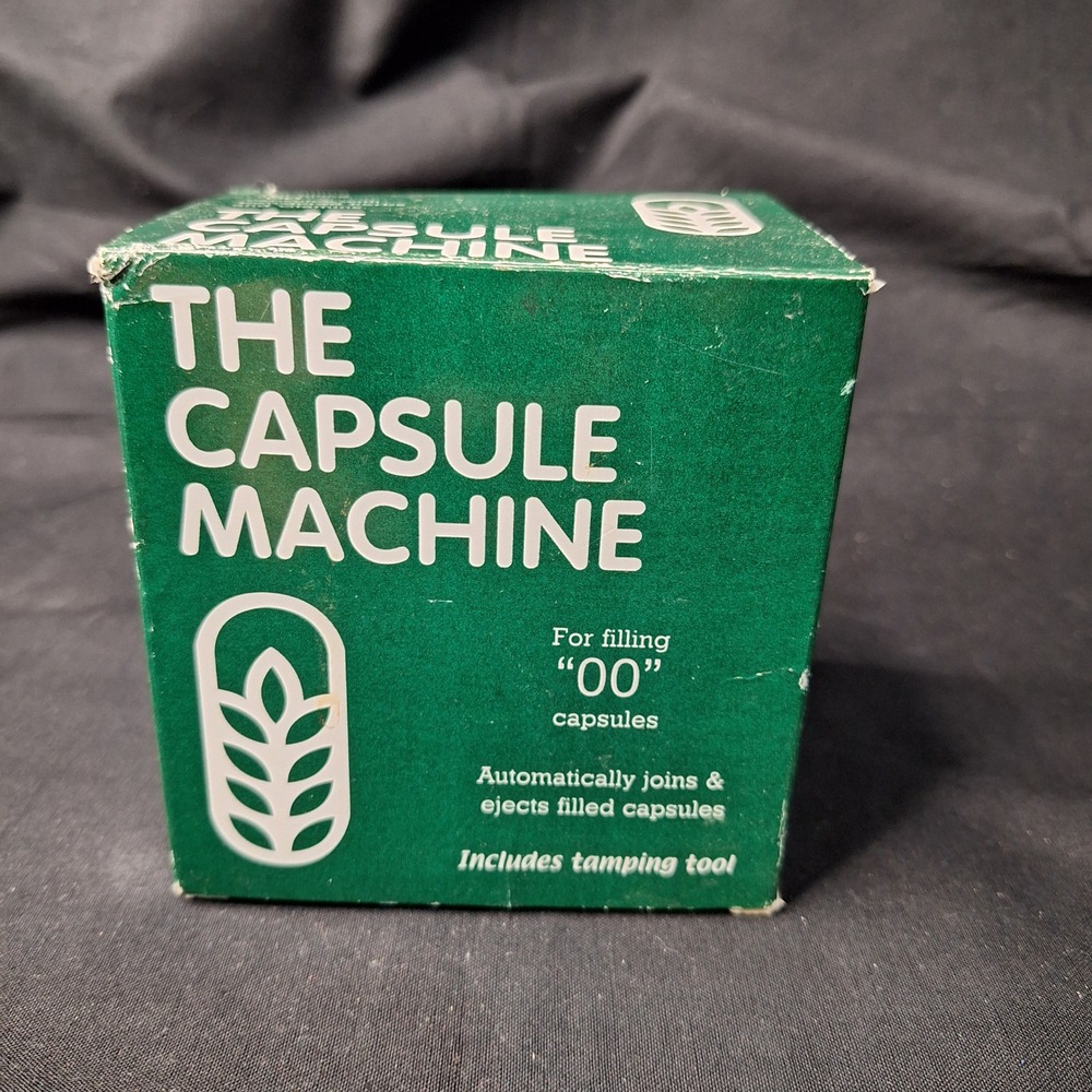 Capsule Connection The Capsule Machine Size 00 Manual Capsule Filler Green Box